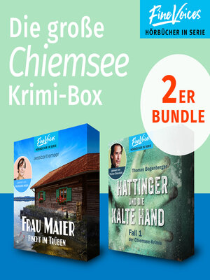 cover image of Die große Chiemsee Krimi-Box--Frau Maier fischt im trüben